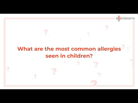 Allergies in children 